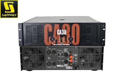 China 4 Ohms Stable PA System Amplifier 2700W Live Sound Amplifier Equipment For PA Speakers for sale