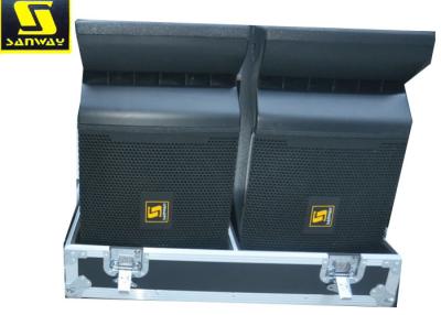 China 12 '' 21Kg Small Line Array Speaker Gray Box Waterproof For Hall , Line Array Subwoofer for sale