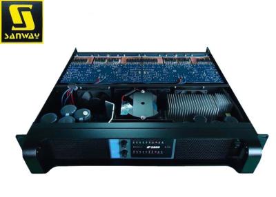 China Pro Audio 2Ohms 2 Channel Integrated Amplifier 1500W X 2  For Transport Terminals for sale