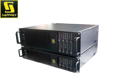 China 90V - 135V 4CH Class D Digital Power Amplifier for Public Address System 900W / 1600W for sale