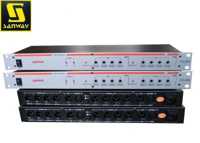 China 1 Pair In / 4 Pairs Out Digital Sound Processor S / N Rate >103dB Digital Effects Processor for sale