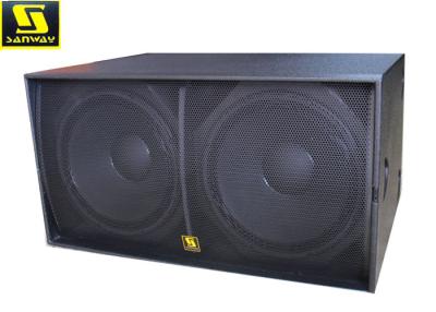 China 138dB Small PA Subwoofer 35Hz - 150Hz , Compact Powered Subwoofer For DJ for sale