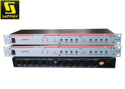 China 1 Mono In 8 Mono Out Digital Audio Signal Processing 118 dB Sound System Processor for sale