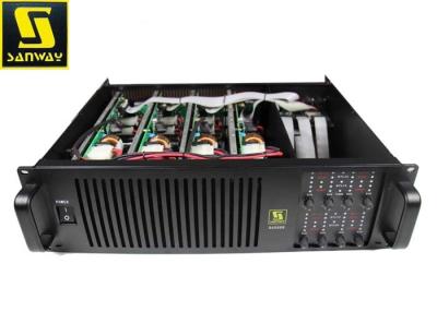 China Portable 8 Channels Digital Power Amplifier Class D For DJ Bands and Stage Monitor for sale