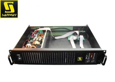 China 1600 Watts 2 Channel Digital Power Amplifier / PA Class D Audio Amplifier for sale