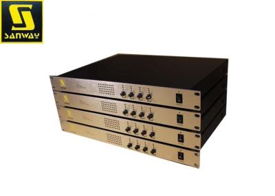 China Output Power 70W-130W Small Power Amplifier 1U Pale Gold Color for Meeting Room for sale