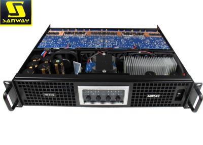 China 70 dB 4 Channel Power Amplifier , High Power VHF Linear Amplifier For Live Sound System for sale