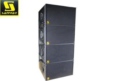 China Dual 10 Inch 8 ohms Small Line Array Speaker Column Professional For Indoor Disco for sale