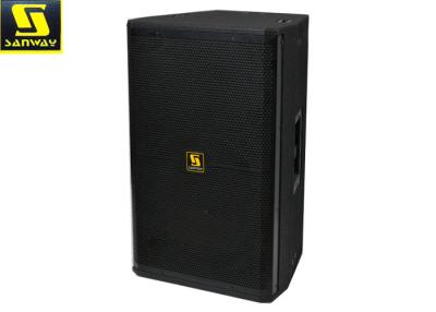 China 1200 Watts 94dB Live Sound Speakers Protable PA Loudspeaker With Single 15