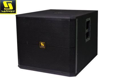 China High Output Powered PA Subwoofer Disco Dj Powered Subwoofers With 8 Ohms Impedance for sale