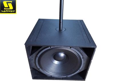 China 18 Inch Professional Audio Powered Subwoofer Speaker with Birch Plywood Cabinet for sale