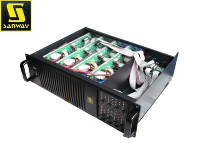 China Wedding 8 X 500W Digital Power Amplifier 14.7 Kg / 8 Channels Stereo Mixer Amplifier for sale