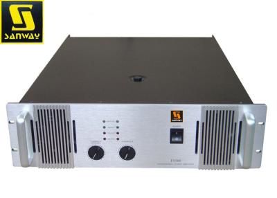 China 3U Professional PA System Amplifier ,  3 Step H 2 Channel Stereo Amplifier for sale