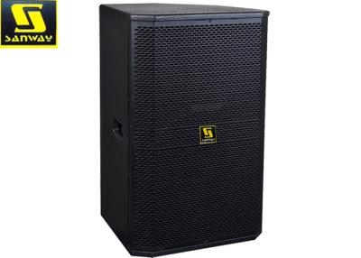 China 450 Watts Black Monitoring Audio Pro Speakers Stage Lightweight PA Speakers for sale