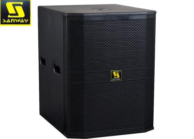 China 18 Inch Pa Bass Subwoofer With 600 Watts Power Rated Sound System Equipment for sale