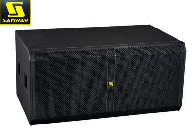 Chine pro haut-parleur extérieur de Subwoofer de 1200W 2ohms avec le double conducteur 18inch à vendre