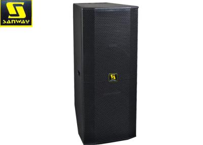 China 800W AES 59kg Outdoor PA Subwoofer Dual 15 inch For Big Show for sale