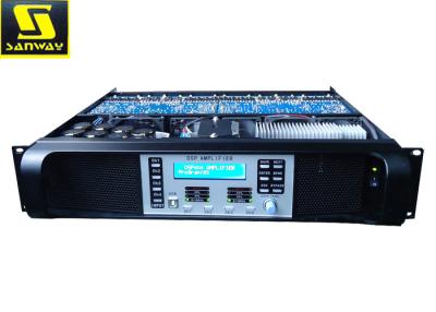 China 4 X 625W Outdoor Digital Power Amplifier With DSP Function Processor for sale