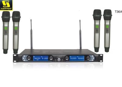 China Home Theater System Multi Channel Wireless Microphone System Portable Metal for sale