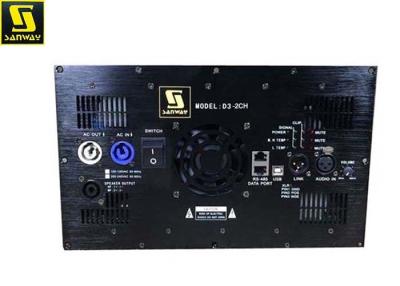 Chine 2 la Manche 1500W X module d'amplificateur audio de la classe D de 2 DSP pour la grande basse de puissance à vendre