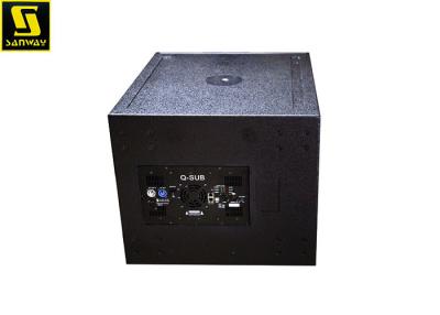 China 106dB SPL 18inch Active Subwoofer Speaker With D3 DSP Powered Amp Module for sale