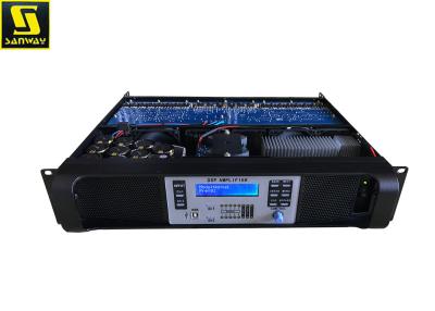 China 14000W 2 Channel DSP Digital Amplifier with Ethernet Function for sale