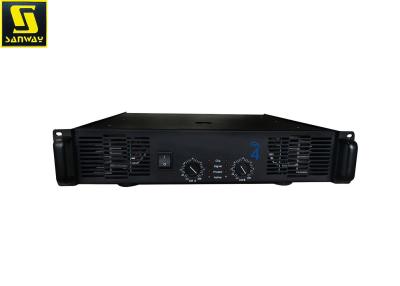 Chine 400 watts classent l'amplificateur de puissance de transformateur de canaux doubles d'ab 2U à vendre