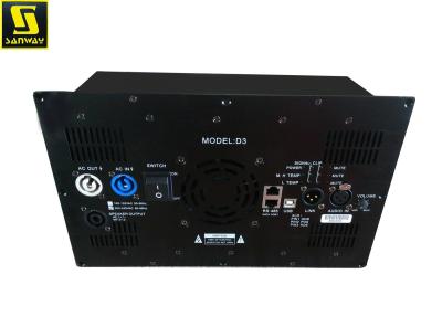 Chine Module audio d'ampère des 3 Manche avec le gain de DSP/X-au-dessus de/retard/Eq/limiteur à vendre