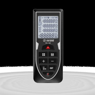 China USB Charged Red Laser Distance Meter 50-120m Handheld Laser Measure For Sale 120*48*27mm for sale