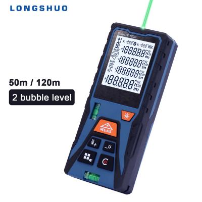 China 50m 120m Digital Rangefinder Laser Measuring Distance Meter Laser 118*48*25mm for sale