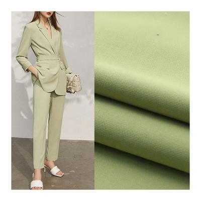 China Anti Pill Double Layer Suit Wool Polyester Material Anti Squishy Fabric For Men Women for sale