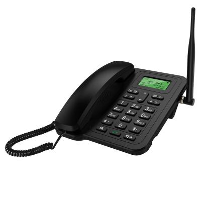 China 2G Phone Book Dual SIM GSM Desktop Phone Backup Battery for sale