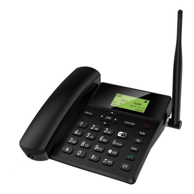 China Telefone sem fio fixo da multi língua com ponto quente 2.4G WIFI dois SIM à venda