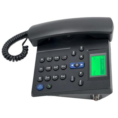 China FCC GSM Wireless Desktop Phone , Landline Phone With GSM SIM Card Slot for sale