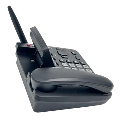 China Caller ID GSM Wireless Desktop Phone , 2G GSM SIM Card Based Landline Phone for sale