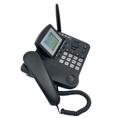 중국 BROADSIS FM Radio Cordless Desktop Phone with Daul Sim Card GSM 판매용