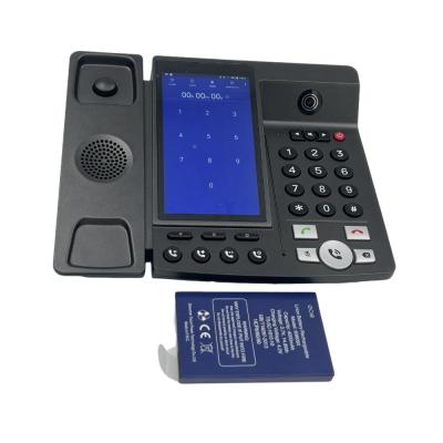 China Android LTE bevestigde Draadloze Landline 4G SIM Network Video Phone Te koop