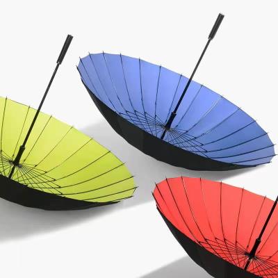 China Cheap Rainbow High Quality Fabric Novelty Waterproof Chinese Serving Umbrellas for sale