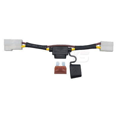 China A.W.G. 15cm Automotive Fuse Holder 2 Pin Quick Disconnect Auto Wire Harness 14 Integrated Waterproof With ATC Blade Car 7.5A Automotive Fuse for sale