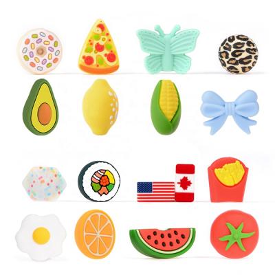 China Other 2021 New BPA Free Silicone Beads 15mm Beads Silicone Teething Beads for sale