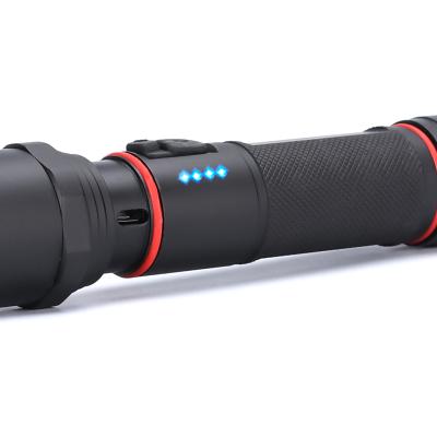 China High 3h; Low 4h Professional Rechargeable Diving Flashlight IP68 USB LED 800 Lumens Scuba Diving Torch for sale