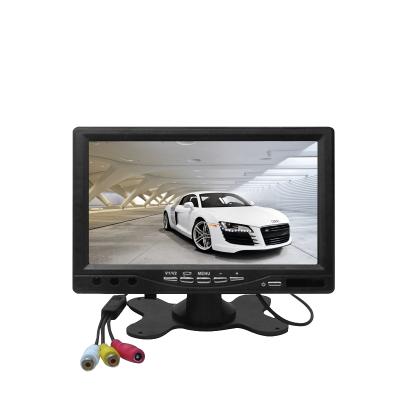 China Reversing 7inch TFT Car LCD Monitors Connect With Rear View Camera For Car Reversing for sale