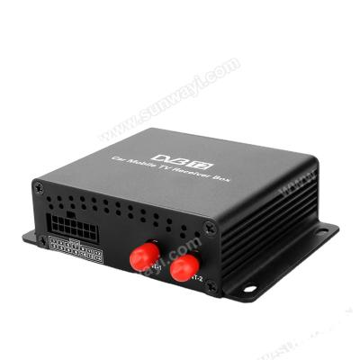 China High Speed ​​High Speed ​​HDMI Car DVB-T2 Digital Television Receiving Box With Dual Antenna for sale