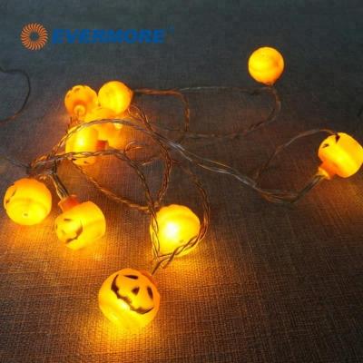 China Holiday Christmas Halloween Pumpkin String Decorations Home Pumpkin Led Light Always for sale