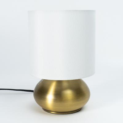 China Modern Hot Selling Gold Hotel Luxury Home Decor Mental Unique Bedside Desk Lamp Reading Led Lamp Table Lamp for sale