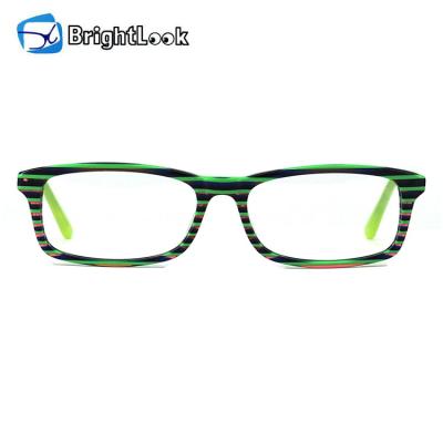 China Hot Selling Brightlook Thin Fashion New Acetate Reading Glasses for sale