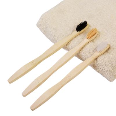 China Wholesale Disposable Bamboo Toothbrush With Logo For Hotel for sale