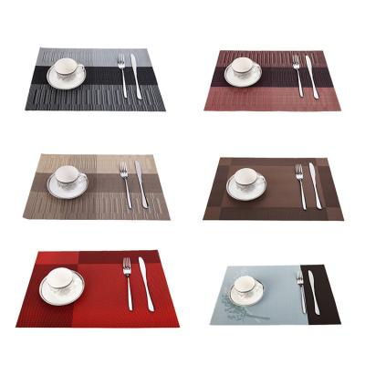 China Amazon Textilene Sustainable Hot Selling Table Mat Place Mat Cloth Heat Resistant Table Mat Cloth Table Mat for sale