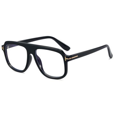 China Unisex Blue Light Blocking Large Glass Frame Glass Men Adjust Optical Frame Women Gifts Unisex Blue Light Blocking Glass Male Accessories for sale