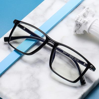 China Square TR90 Anti Glass Fashion Eyewear Male Blue Light Anti Glass Frame For Men's Fashion Eyewear For Computer Black Brown for sale